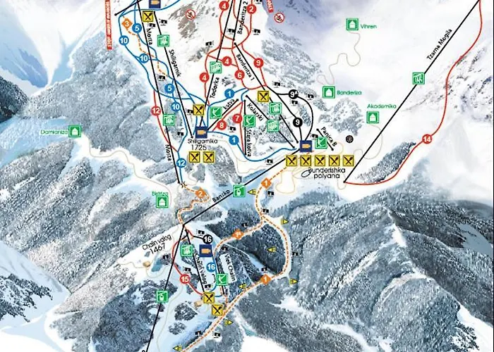 דירה Terra Complex -d6 - Balkan Private Apartment-spa Sking Golf And Relax רזלוג